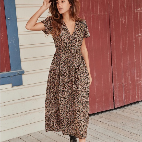 Christy Dawn Dresses & Skirts - Christy Dawn Floral Wrap Tie Waist The Dawn Dress